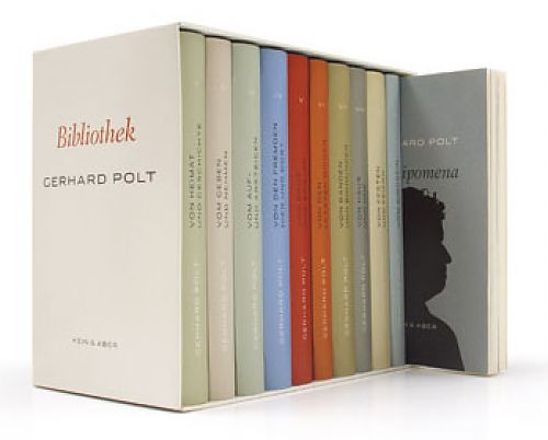 Bibliothek Gerhard Polt. Werke in 10 Bänden mit Begleitbuch von Gerhard Polt u.a. für 19,95 € Bibliothek Gerhard Polt. Werke in 10 Bänden mit Begleitbuch von Gerhard Polt u.a. für 19,95 €