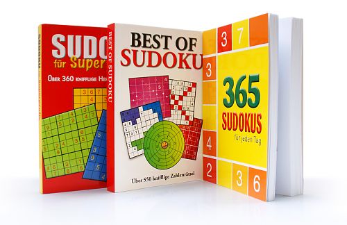 Das Sudoku-Paket für Superprofis. 3 Bände für 9,95 € Das Sudoku-Paket für Superprofis. 3 Bände für 9,95 €