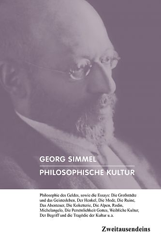 Philosophische Kultur von Georg Simmel für 9,90 € Philosophische Kultur von Georg Simmel für 9,90 €