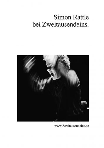 Zweitausendeins Notizbuch Motiv Simon Rattle für 2,95 € Zweitausendeins Notizbuch Motiv Simon Rattle für 2,95 €