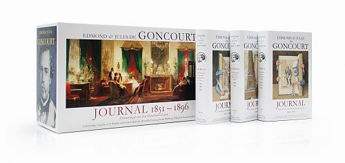 Journal 1851-1896. 11 Bände plus Beibuch im Schuber von Edmond und Jules de Goncourt für 199,00 € Journal 1851-1896. 11 Bände plus Beibuch im Schuber von Edmond und Jules de Goncourt für 199,00 €