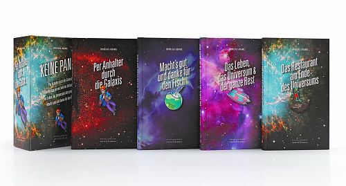 Per Anhalter durch die Galaxis. 1-4 von Douglas Adams für 39,95 € Per Anhalter durch die Galaxis. 1-4 von Douglas Adams für 39,95 €