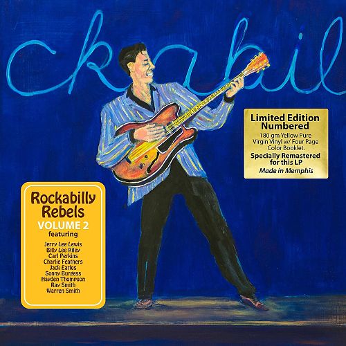 Rockabilly Rebels Vol. 2 - Nummeriertes 180g-Vinyl in Gelb für 18,99 € Rockabilly Rebels Vol. 2 - Nummeriertes 180g-Vinyl in Gelb für 18,99 €
